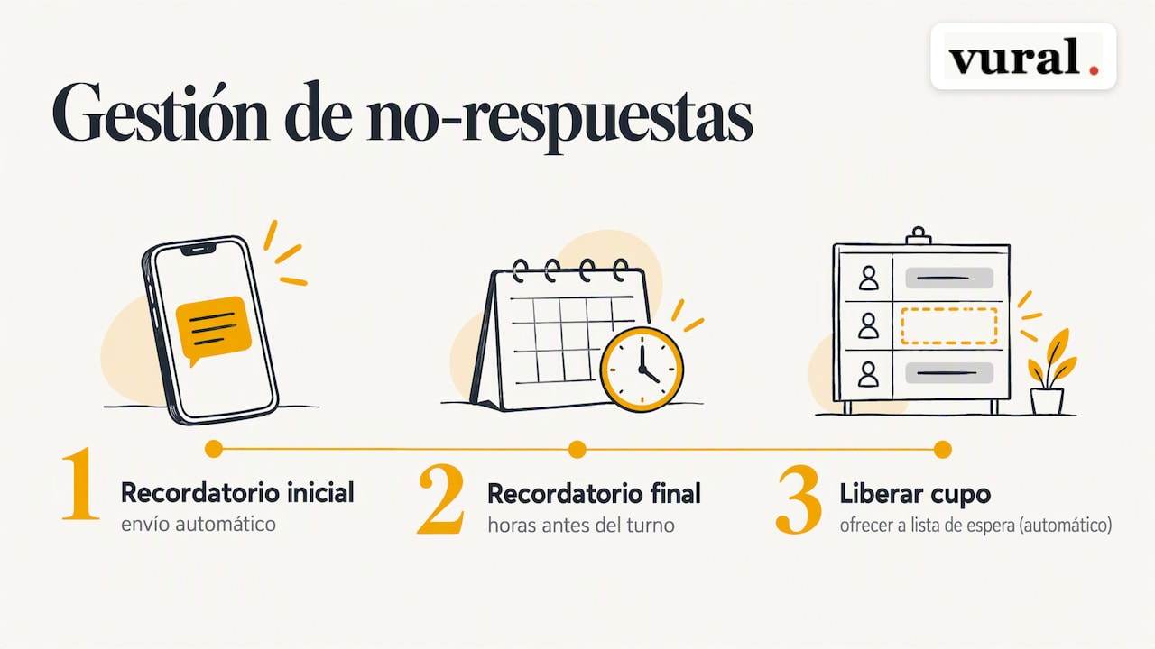 Proceso para recuperar citas canceladas