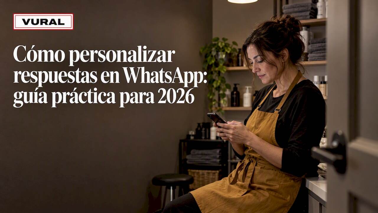 La dueña envía una respuesta por WhatsApp